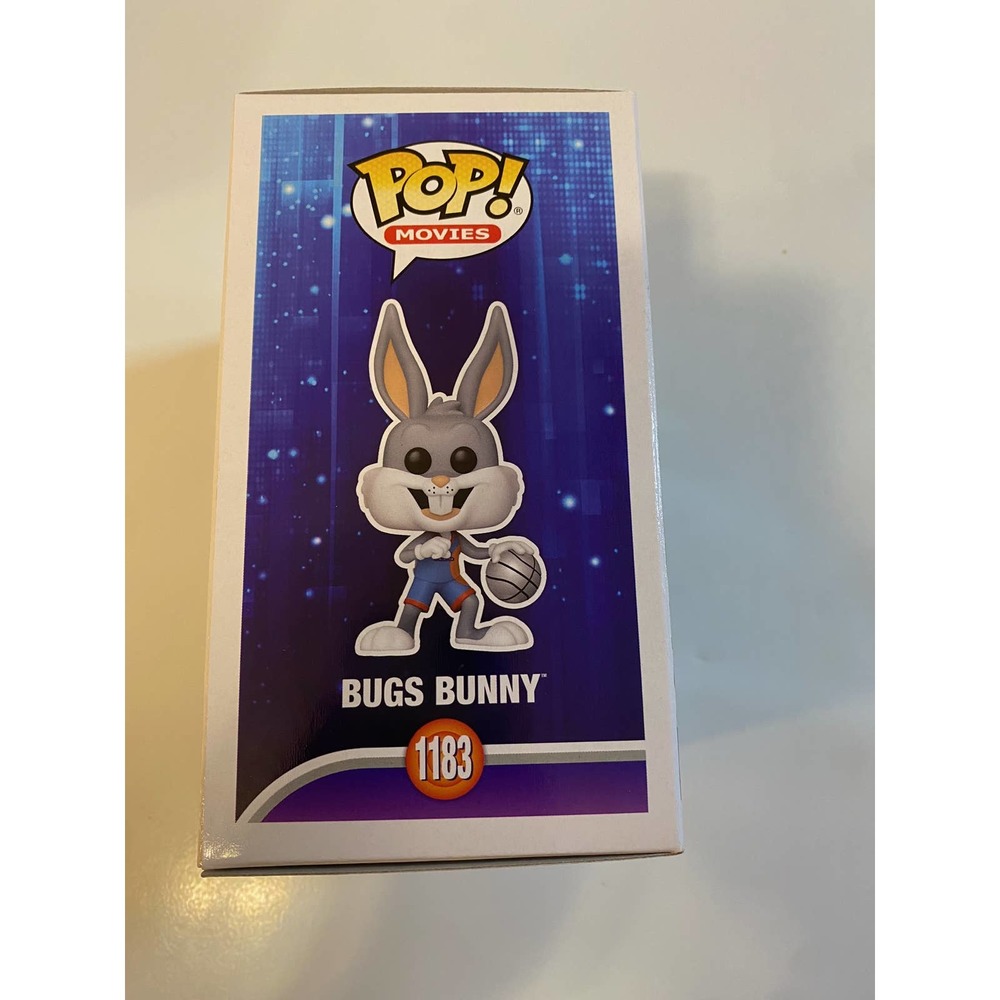 Funko Pop Space Jam, A New Legacy Bugs Bunny Vinyl Figure NIB - Picture 2 of 4